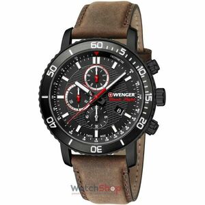 Ceas Wenger Roadster Black Night 01.1843.107 Cronograf imagine