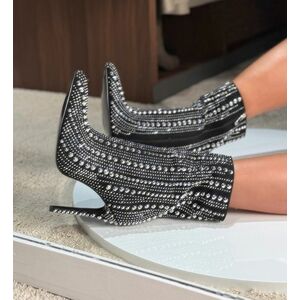 Botine dama Tintime Negre imagine