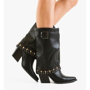 Cizme dama Leah Negre imagine