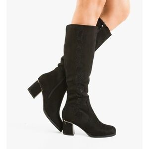 Cizme dama Poppe Negre imagine