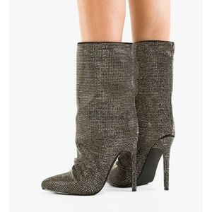 Botine dama Ghyona Negre imagine