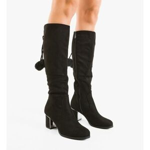 Cizme dama Jinggle Negre imagine