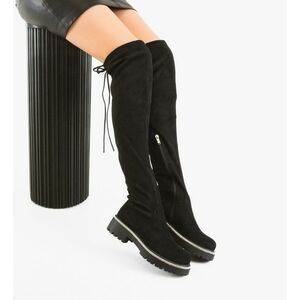 Cizme dama Franco Negre imagine