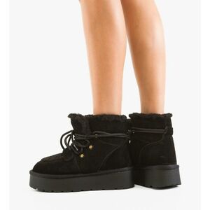 Cizme tip Ug Hamme Negre imagine