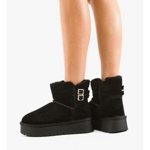 Cizme tip Ug Tieme Negre imagine