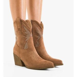 Botine dama Buroca Camel imagine