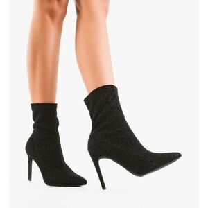 Botine dama Delavita Negre imagine