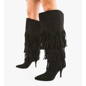 Cizme dama Berasov Negre imagine