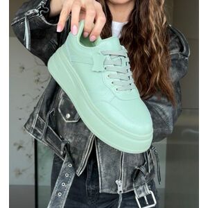 Sneakers dama Momda Verzi imagine