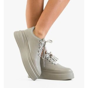 Sneakers dama Bygdan Gri imagine