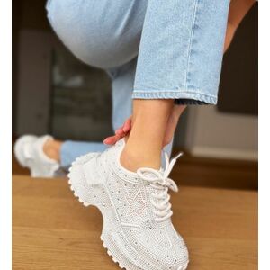 Sneakers dama Starre Albi imagine