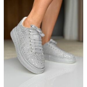 Sneakers dama Renne Gri imagine