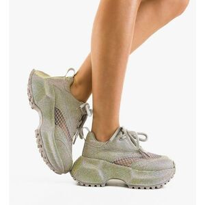 Sneakers dama Gyfa Gri imagine
