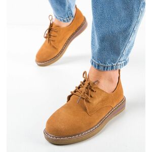 Pantofi Casual Romena Camel imagine