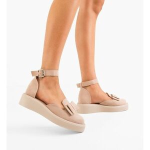 Pantofi Casual dama Hammbe Bej imagine