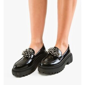 Pantofi casual dama Ovatte Negri imagine