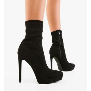 Botine dama Jahoi Negre 4 imagine