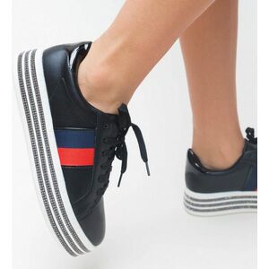 Pantofi Sport Fold Negri imagine