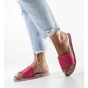 Papuci Grece Fuchsia imagine