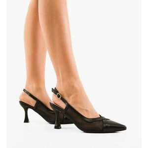 Pantofi stiletto dama Merryen Negri imagine