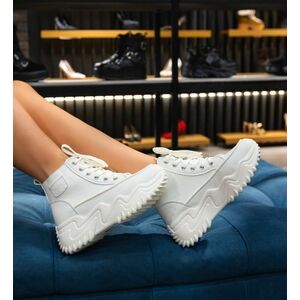 Sneakers dama Vevery Bej imagine