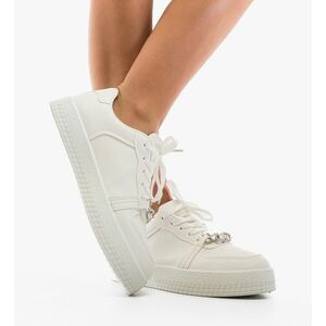 Sneakers dama Myrga Albi imagine