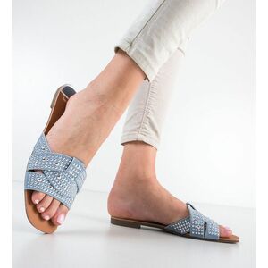 Papuci Spring Albastrii imagine