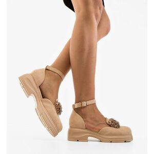 Pantofi Casual Jodet Bej imagine