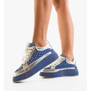 Sneakers dama Trente Albastri imagine