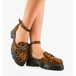 Pantofi Casual Polly Animal Print imagine