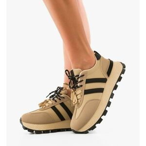 Sneakers dama Kilua Bej imagine