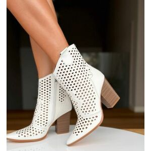 Botine dama Allaka Albe imagine