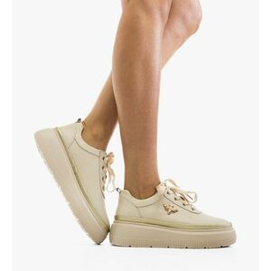Pantofi Casual Zumzy Bej imagine