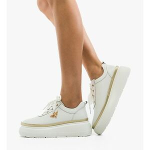 Pantofi Casual Zumzy Albi imagine