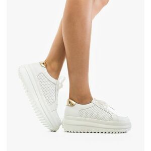 Pantofi Casual Cazmi Albi 2 imagine