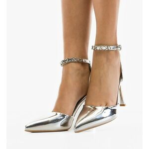 Pantofi dama Jajutra Argintii imagine