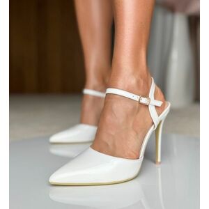 Pantofi stiletto dama Jaximet Albi imagine