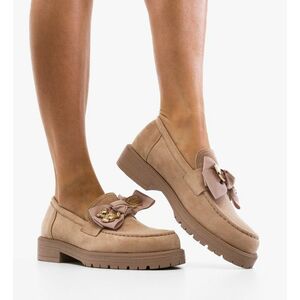 Pantofi casual dama Ster Bej imagine