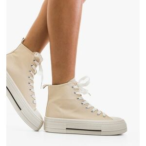 Sneakers dama Sketty Bej imagine