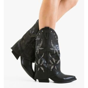 Cizme dama Kahhert Negre imagine