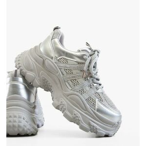 Sneakers dama Zerra Argintii imagine