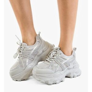 Sneakers dama Venus Gri imagine