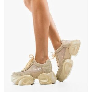 Sneakers dama Selery Bej imagine