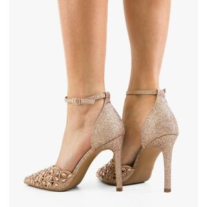 Pantofi stiletto dama Tabylys Aurii imagine