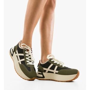 Sneakers dama Dasyer Verde imagine