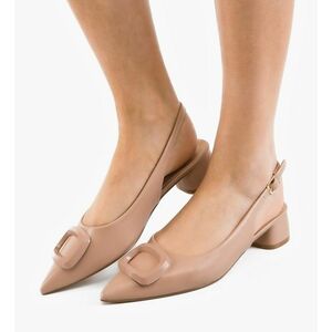 Pantofi dama Olenna Bej imagine