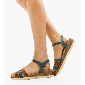 Sandale dama Habry Albastre imagine