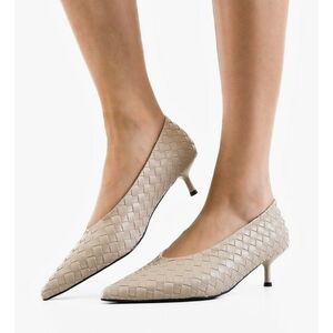 Pantofi dama Raten Bej imagine