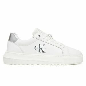 Pantofi sport Calvin Klein CHUNKY CUPSOLE LTH SILVER imagine