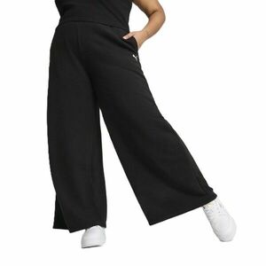 Pantaloni Puma WARDROBE ESS Relaxed Wide Leg Sweatpants TR imagine